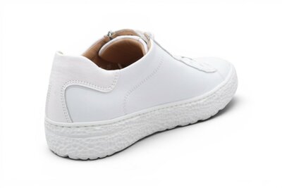 Hartjes Phil Sneaker Laag met rits Wit