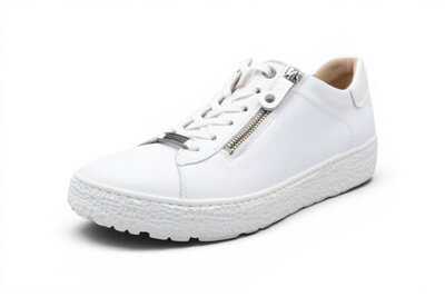 Hartjes Phil Sneaker Laag met rits Wit