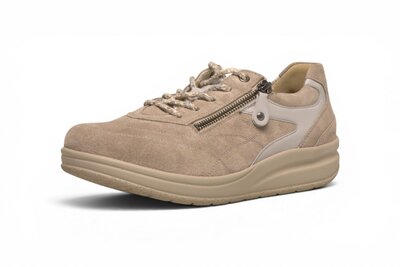 Hartjes DIA: Katy Upper Dia Leest Creme-Grau