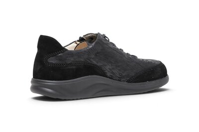 Finn Comfort Otaru Velour Schwarz
