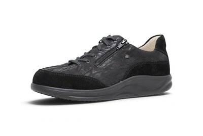 Finn Comfort Otaru Velour Schwarz
