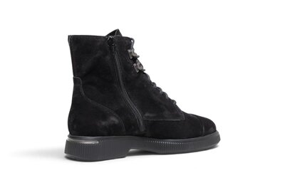 Durea Boot Zwart Kalfsuede