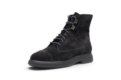 Durea Boot Zwart Kalfsuede